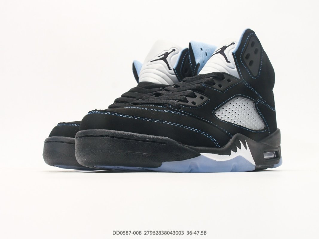 Jordan Air Jordan 5 Retro Black University Blue view