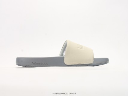 Lululemon Restfeel Slide Cream Grey Sandal view 3