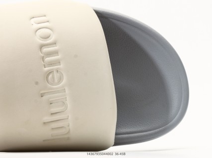 Lululemon Restfeel Slide Cream Grey Sandal view 6