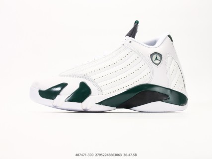 Jordan Air Jordan 14 Retro White Forest Green