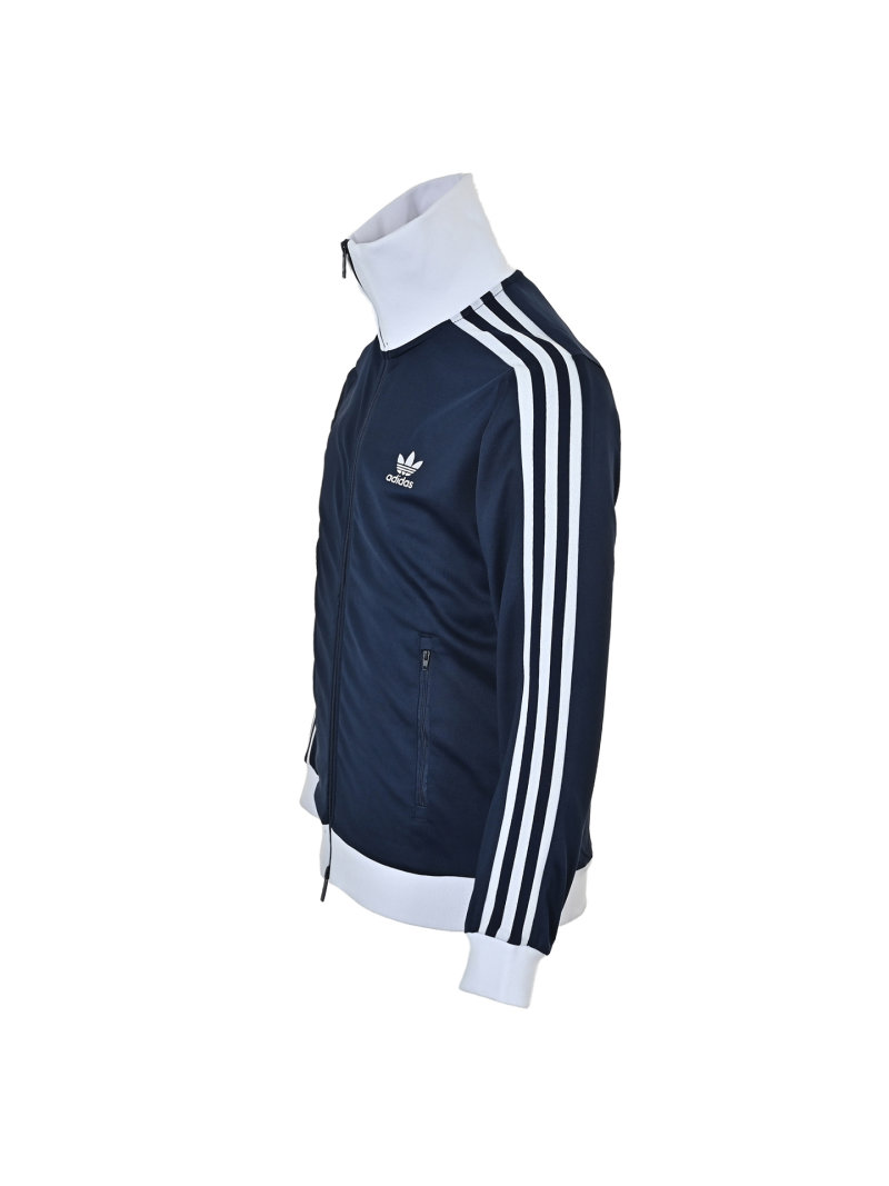 Adidas Trefoil Vintage Navy Blue Stripe Track Jacket view
