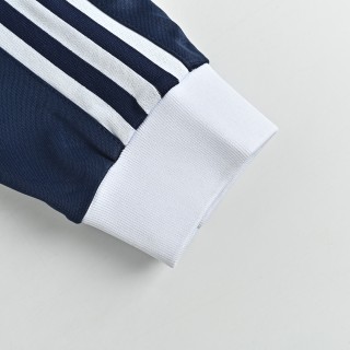 Adidas Trefoil Vintage Navy Blue Stripe Track Jacket view 7