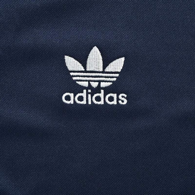 Adidas Trefoil Vintage Navy Blue Stripe Track Jacket view
