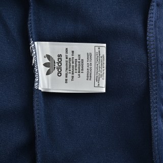 Adidas Trefoil Vintage Navy Blue Stripe Track Jacket view 9