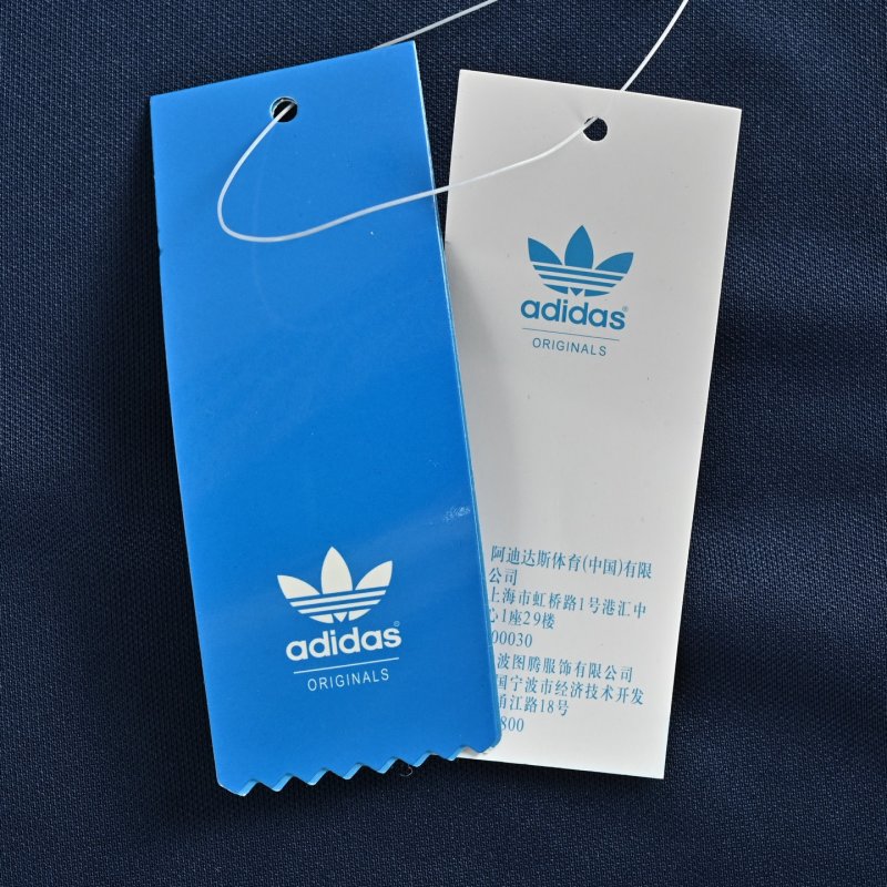 Adidas Trefoil Vintage Navy Blue Stripe Track Jacket view