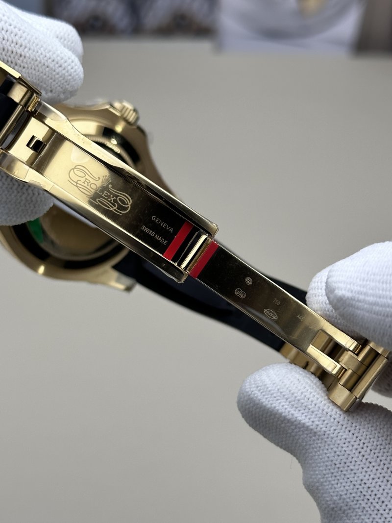 Rolex Yacht-Master 42mm Gold Black Dial UA Replica Watch view