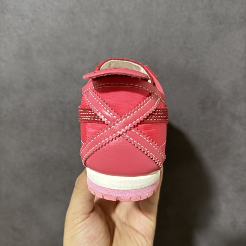 Onitsuka Tiger Mexico 66 NM Red Pink Low Top Unisex Sneaker view