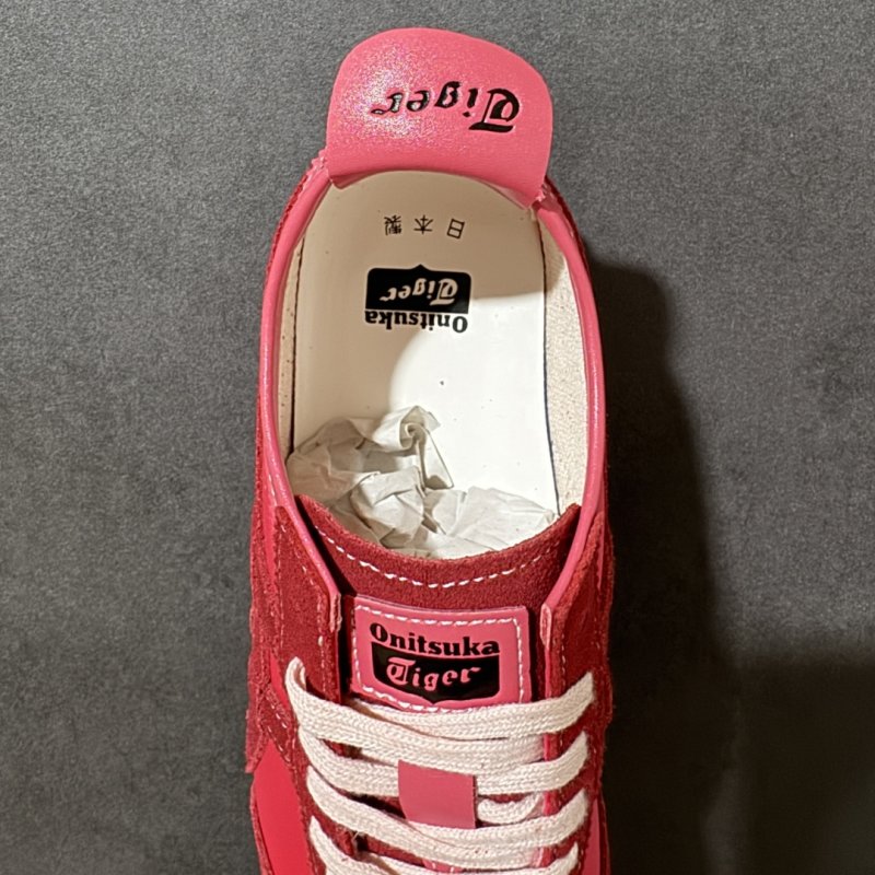 Onitsuka Tiger Mexico 66 NM Red Pink Low Top Unisex Sneaker view