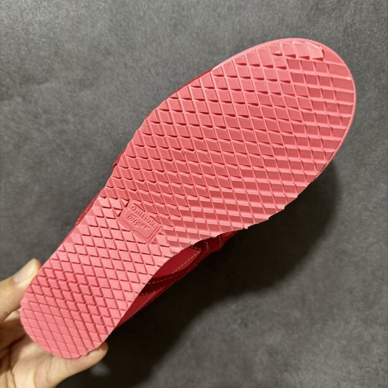 Onitsuka Tiger Mexico 66 NM Red Pink Low Top Unisex Sneaker view