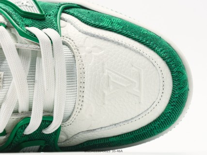 Louis Vuitton Trail Sneaker Low Green White UA Replica view 8