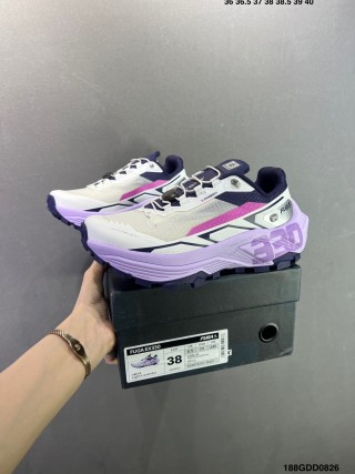 KAILAS FUGA EX330 Trail Running Shoe - Purple/White/Black view 2