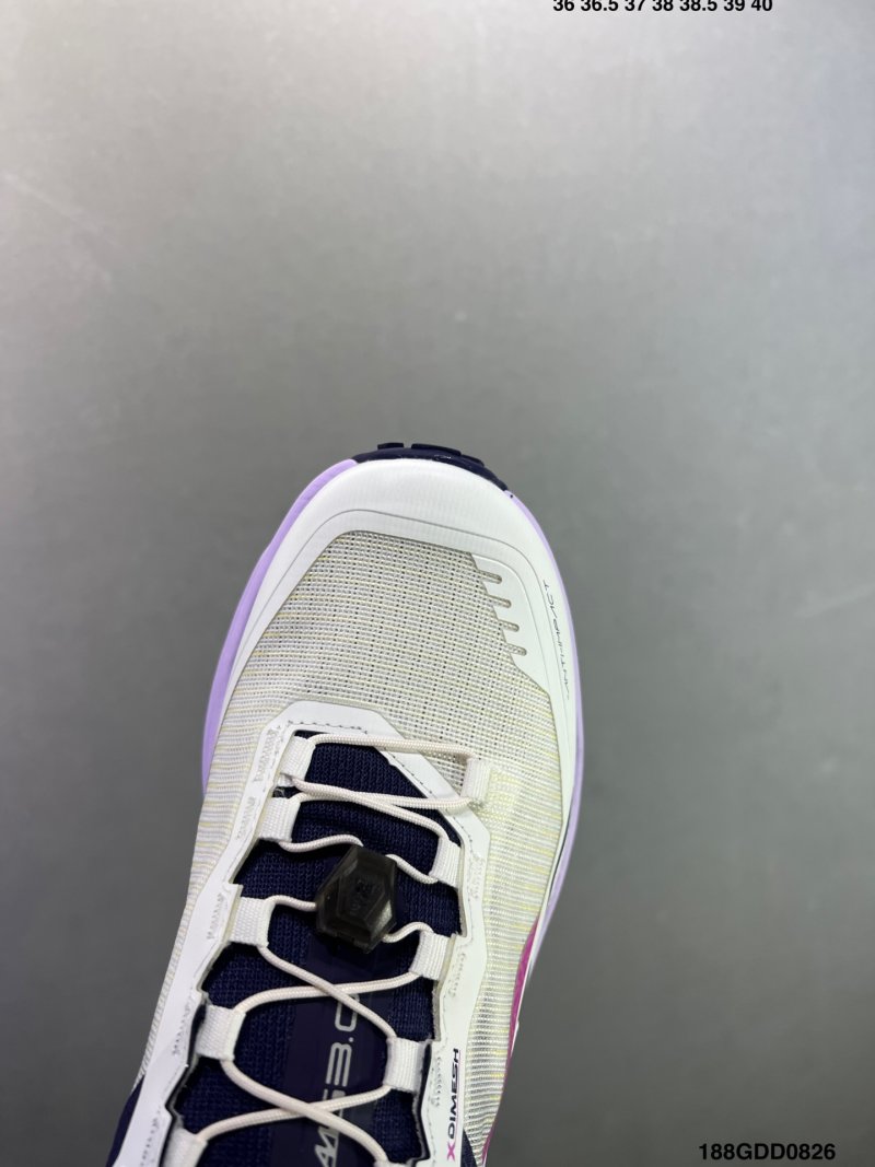 KAILAS FUGA EX330 Trail Running Shoe - Purple/White/Black view