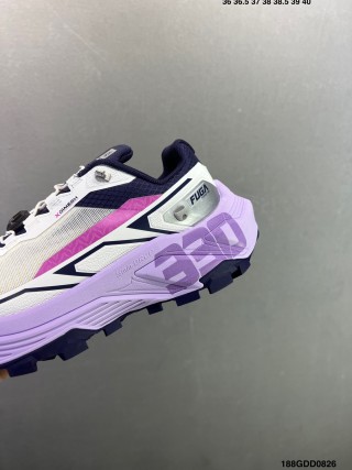 KAILAS FUGA EX330 Trail Running Shoe - Purple/White/Black view 8