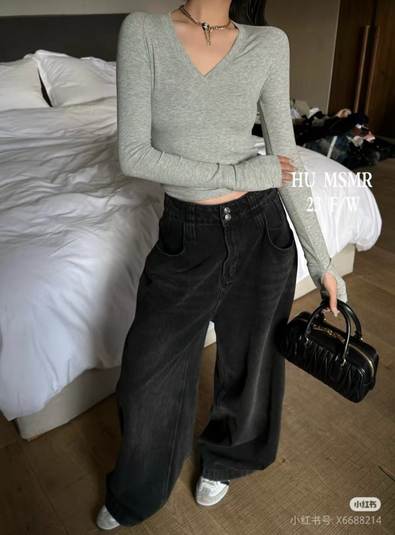 Nike Tech Fleece Black Oversized Sweatpants UA Rep view
