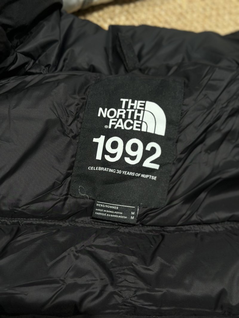 The North Face Cloud Series 30th Anniversary Puffer Jacket Black White view