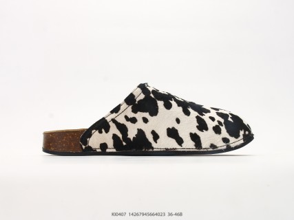 Adidas Superstar Adimule Mule Black White Cow Print view 3
