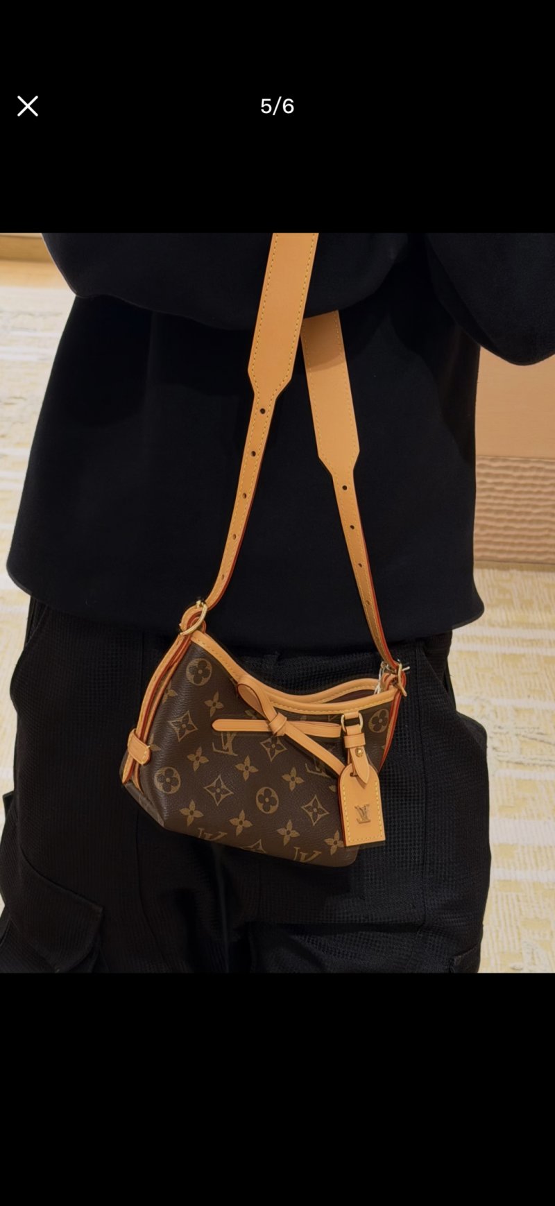 Louis Vuitton Carryall Mini Shoulder Bag Monogram Canvas view