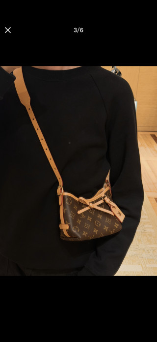Louis Vuitton Carryall Mini Shoulder Bag Monogram Canvas view 3