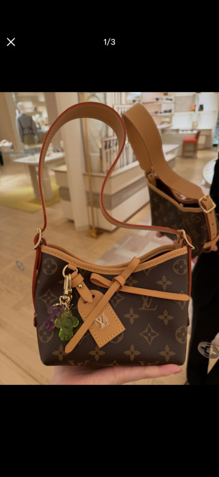 Louis Vuitton Carryall Mini Shoulder Bag Monogram Canvas view 4