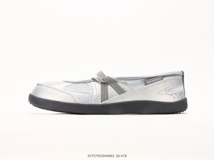 New Balance Flat Breeze UA White Grey Mary Jane Slip-On