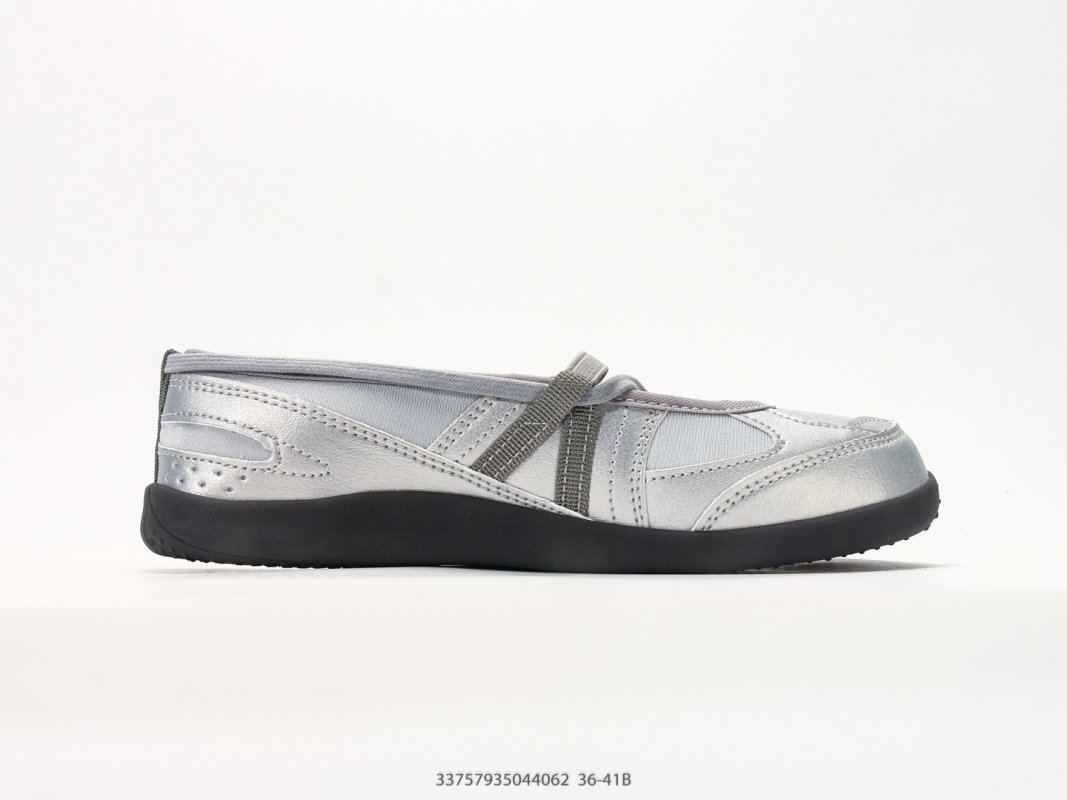 New Balance Flat Breeze UA White Grey Mary Jane Slip-On view