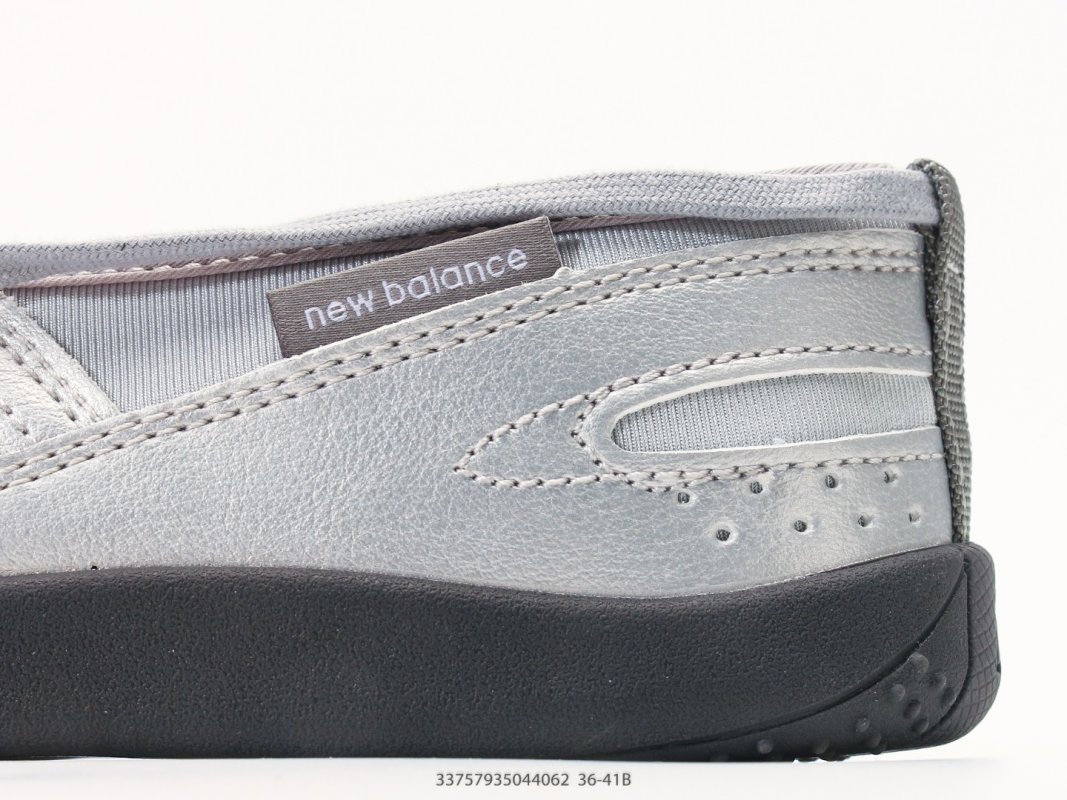 New Balance Flat Breeze UA White Grey Mary Jane Slip-On view