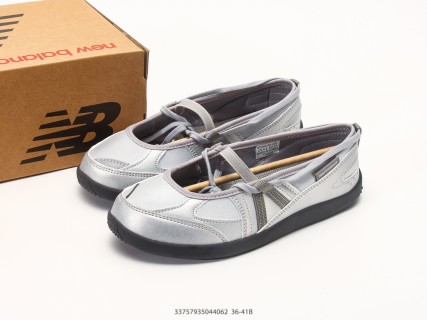 New Balance Flat Breeze UA White Grey Mary Jane Slip-On view 9
