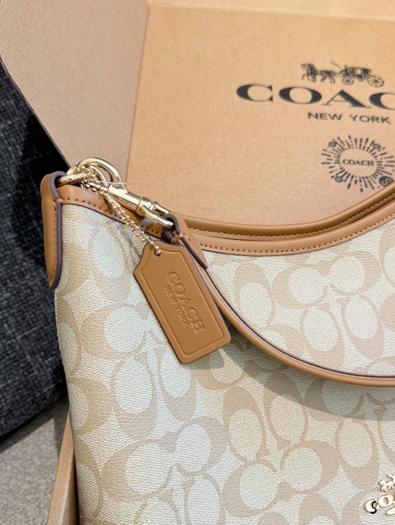 Coach Laurel 31 Hobo Bag Replica - Cream Monogram Canvas view