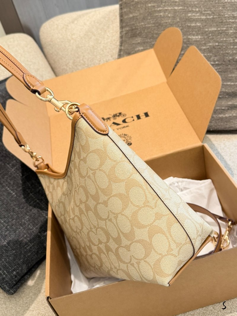 Coach Laurel 31 Hobo Bag Replica - Cream Monogram Canvas view