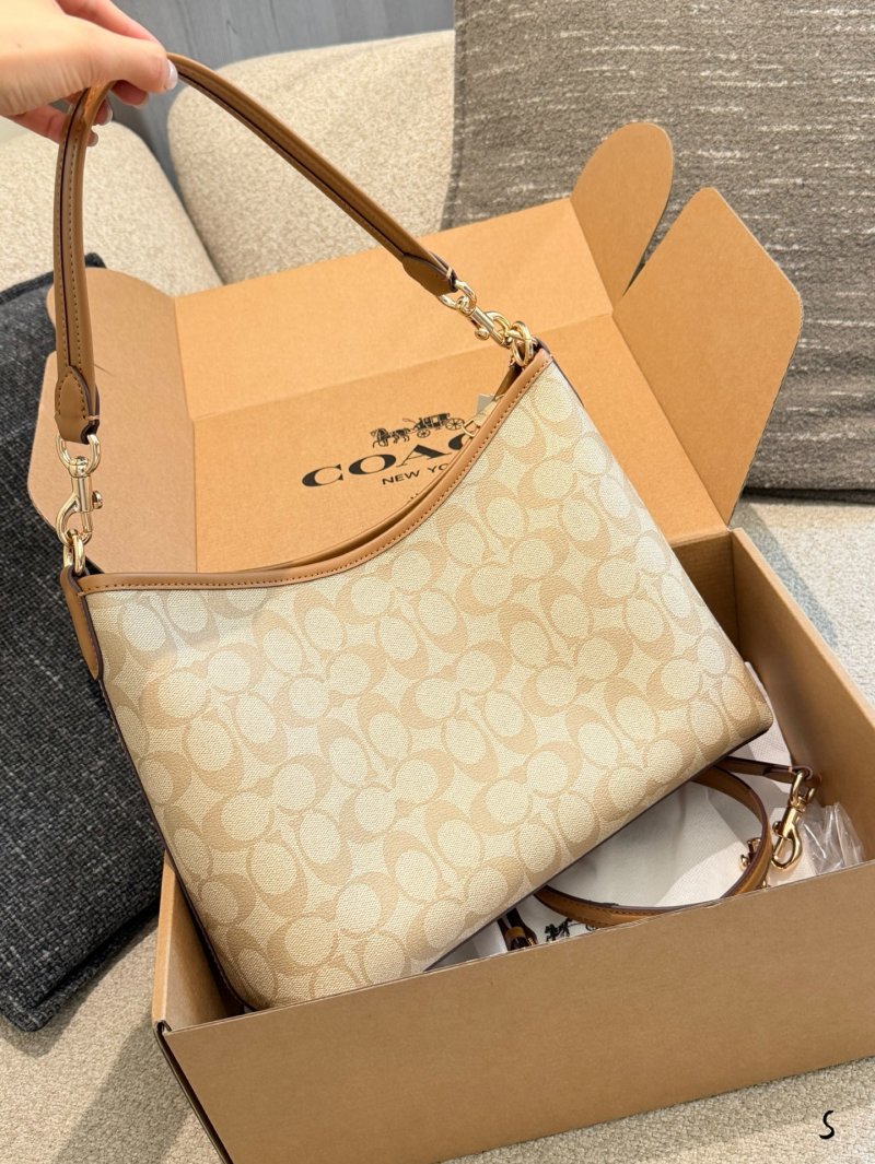 Coach Laurel 31 Hobo Bag Replica - Cream Monogram Canvas view