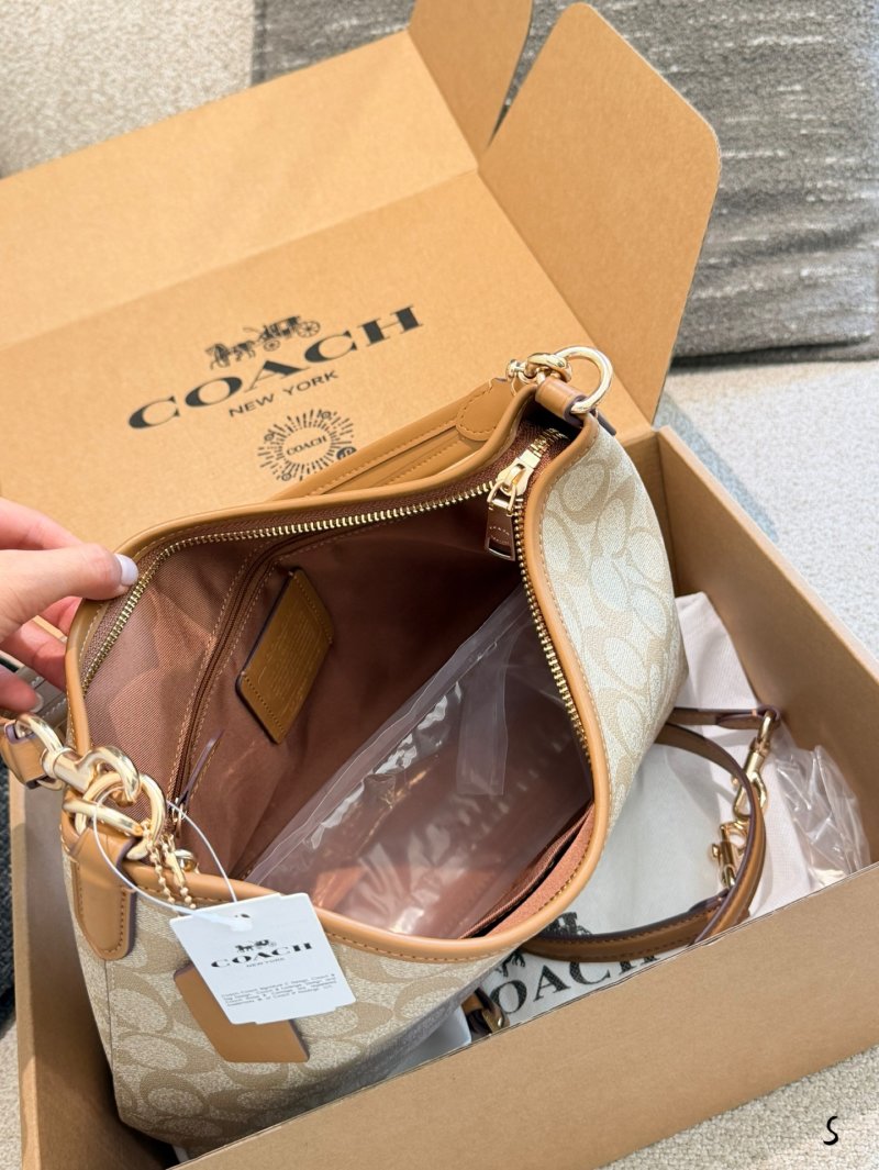 Coach Laurel 31 Hobo Bag Replica - Cream Monogram Canvas view