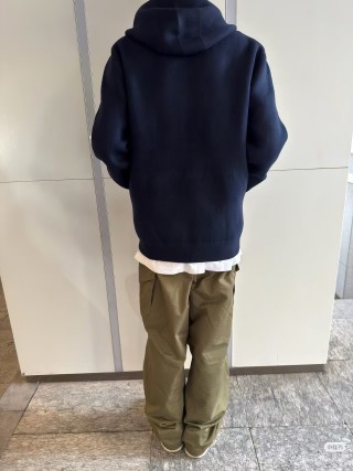 Notting Hill Vintage Navy Zip Hoodie Replica view 4