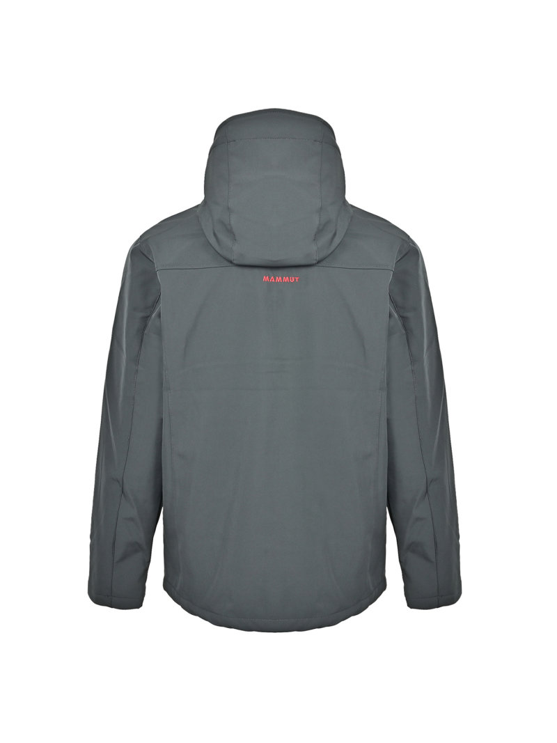 Mammut Ultimate VIII Men's Outdoor Softshell Jacket Gray Black view