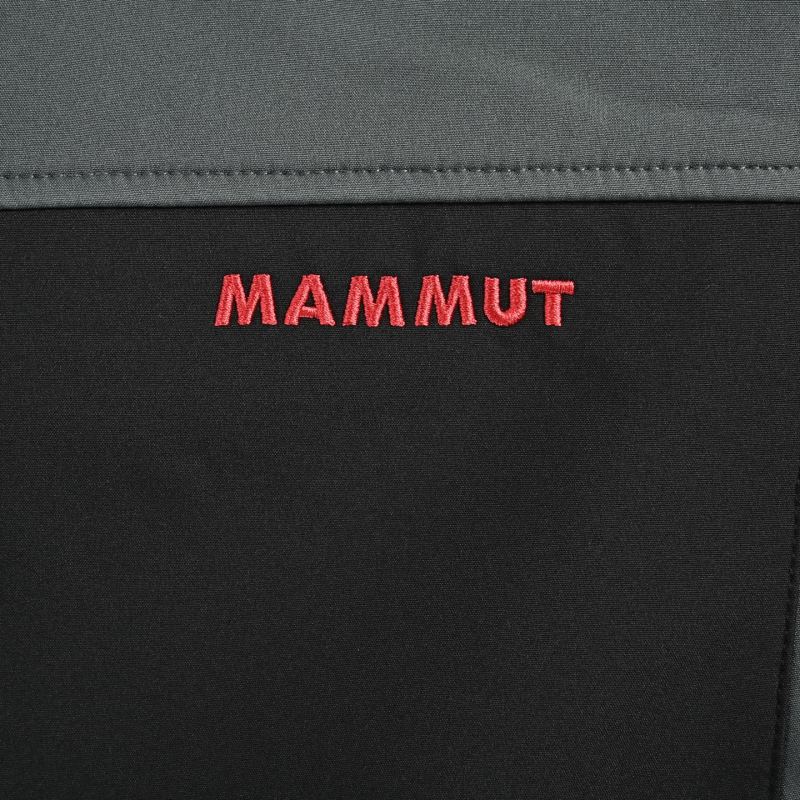 Mammut Ultimate VIII Men's Outdoor Softshell Jacket Gray Black view