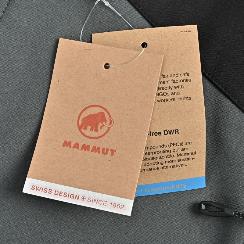 Mammut Ultimate VIII Men's Outdoor Softshell Jacket Gray Black view