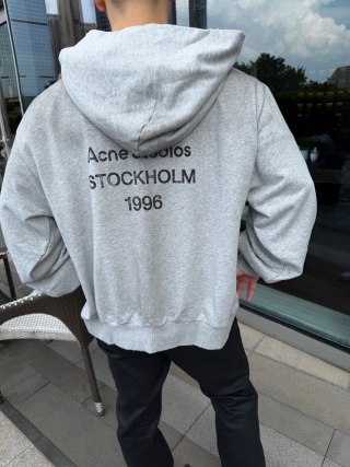 Acne Studios Stockholm 1996 Grey Hoodie