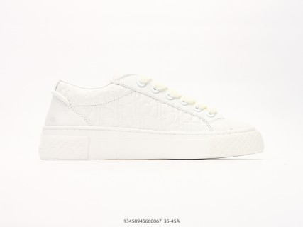 Dior B33 Tennis Low Top Canvas Replica - Cream White view 2