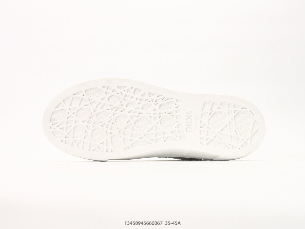 Dior B33 Tennis Low Top Canvas Replica - Cream White view