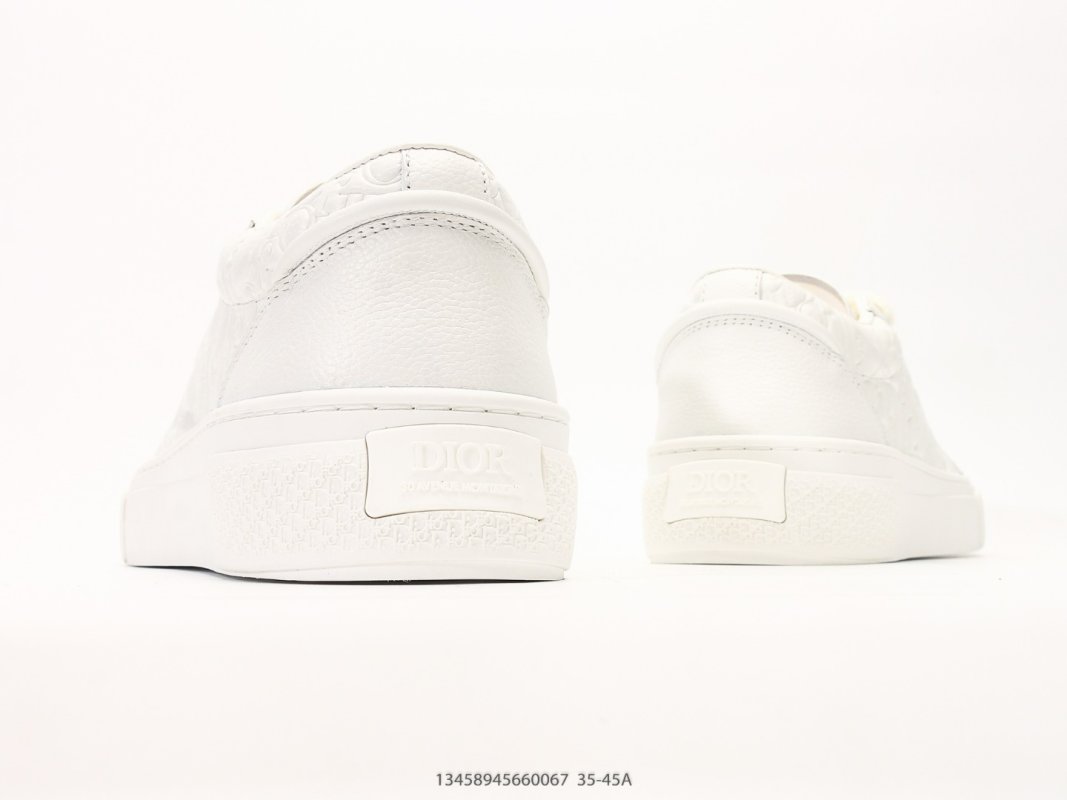 Dior B33 Tennis Low Top Canvas Replica - Cream White view