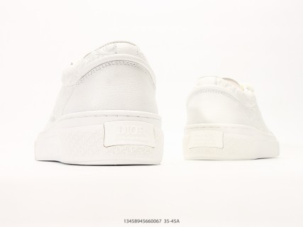 Dior B33 Tennis Low Top Canvas Replica - Cream White view 6