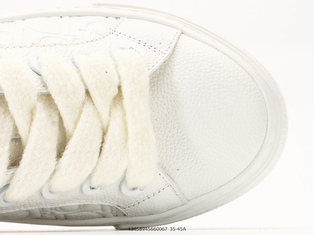 Dior B33 Tennis Low Top Canvas Replica - Cream White view