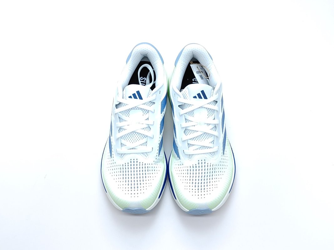 Adidas Supernova Rise White Blue Green Running Shoe view