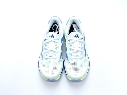 Adidas Supernova Rise White Blue Green Running Shoe view 6