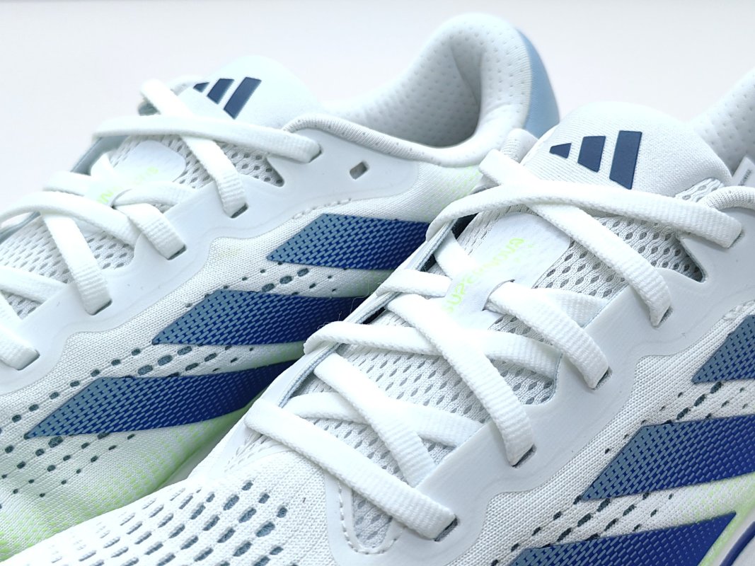 Adidas Supernova Rise White Blue Green Running Shoe view