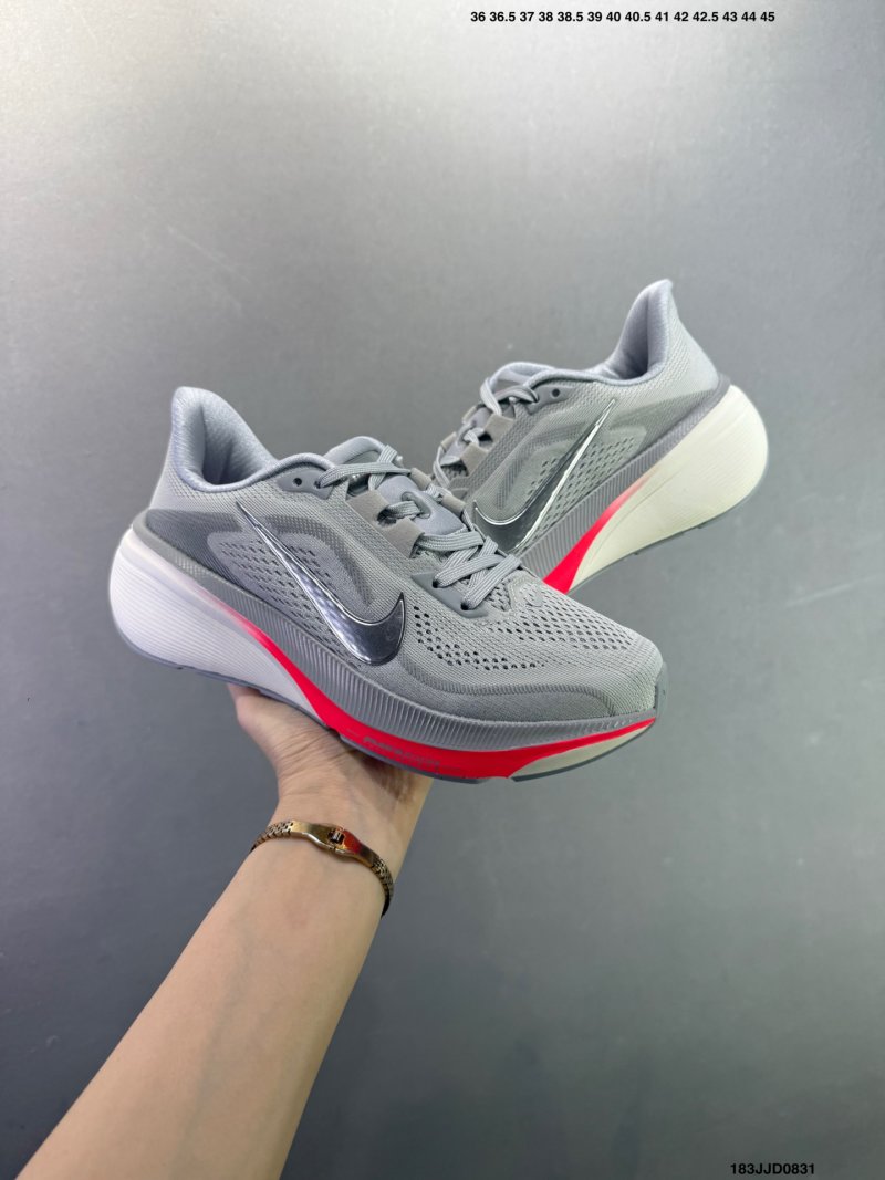 Nike Air Zoom Pegasus 40 Grey Pink Running Shoe