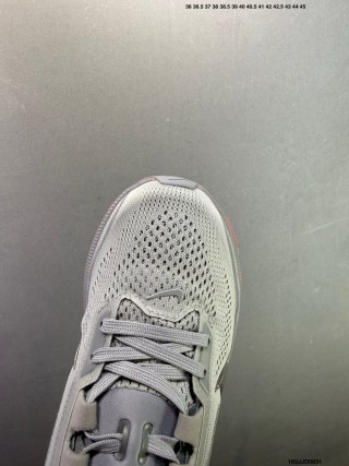 Nike Air Zoom Pegasus 40 Grey Pink Running Shoe view 7
