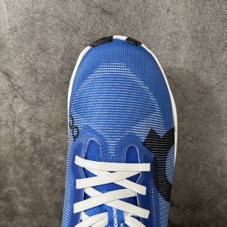 On Cloudmonster 3 Hyper Blue White Running Shoe view 6