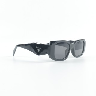 Prada 23SS Black Rectangle Sunglasses UA Replica view 2