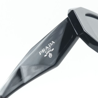 Prada 23SS Black Rectangle Sunglasses UA Replica view 6
