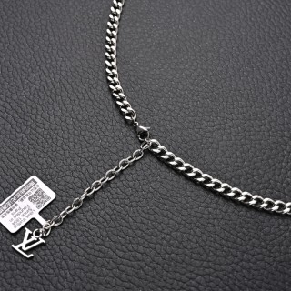 Louis Vuitton Monogram Sunrise Floral Necklace M01211 - Silver view 2